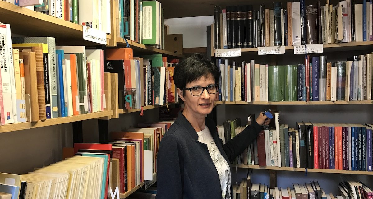 Veronika Osredkar: Knjižnica je dnevna soba mesta